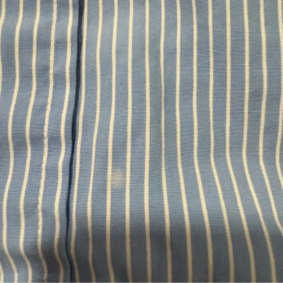 Tommy Hilfiger Blue Striped Dress Shirt‎ Men's Size Large - Picture 15 of 16